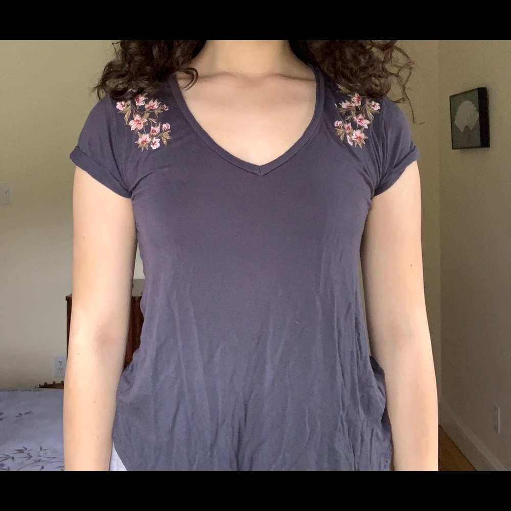 Embroidered Tee Shirt